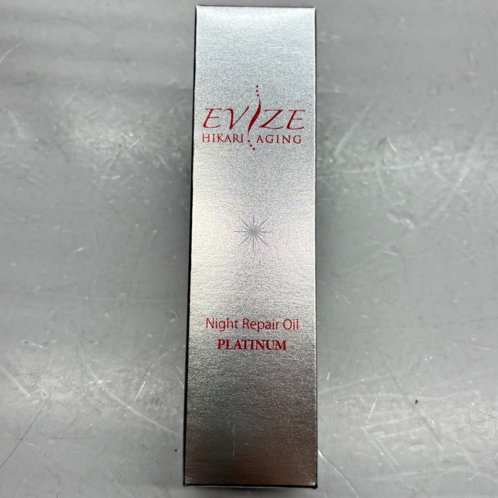 1 EVIZE エビーゼ ヒカリ エイジング ナイトリペア オイル プラチナム 夜用 美容オイル 美容液