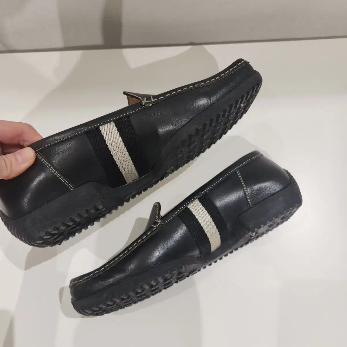 バリー ドライビング ローファー シューズ 24.5 cm