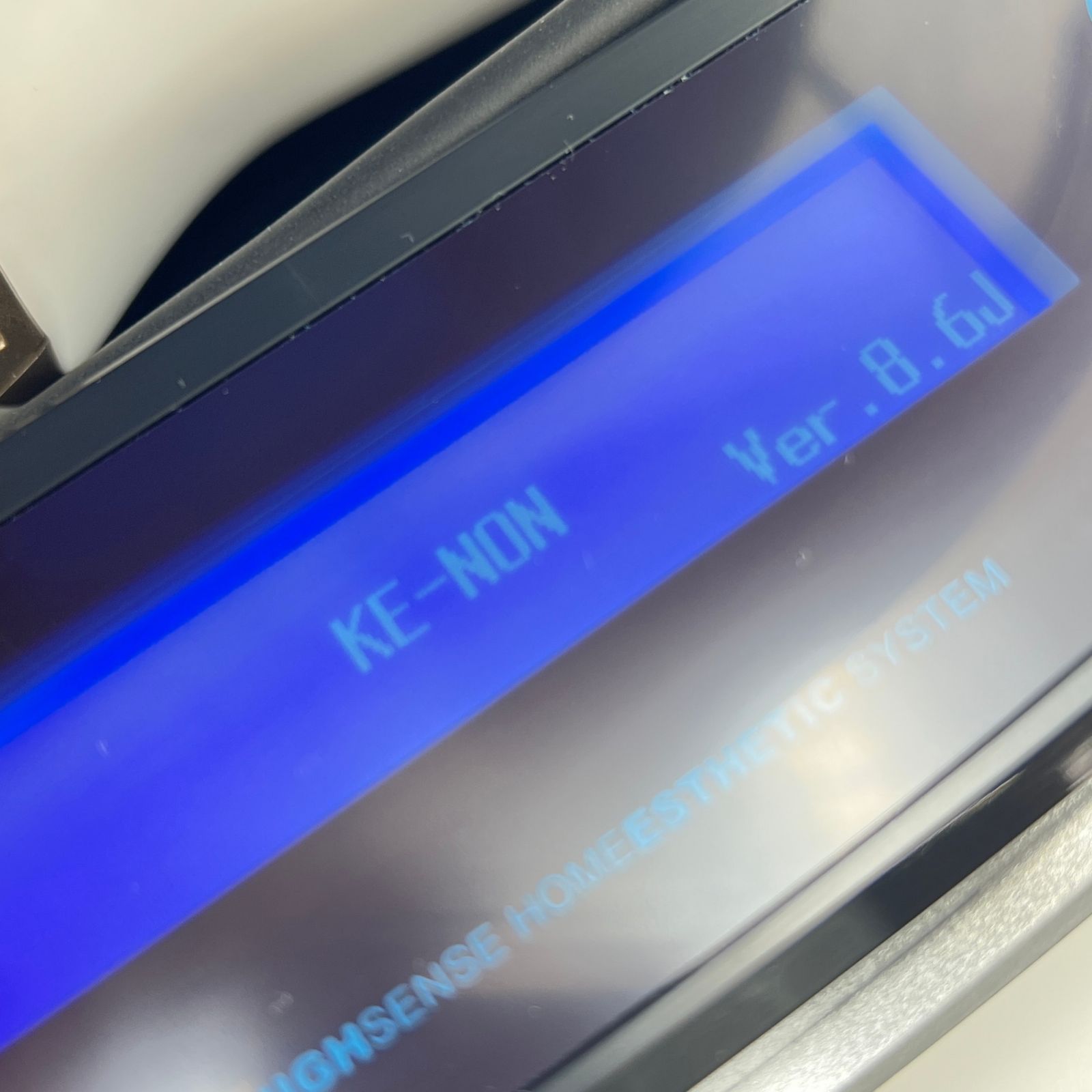 ケノン Ver.8.6 脱毛器 kenon 本体　中古 美品】ケノン Ver.8.6 スーパープレミアム2カートリッジ付き 脱毛器