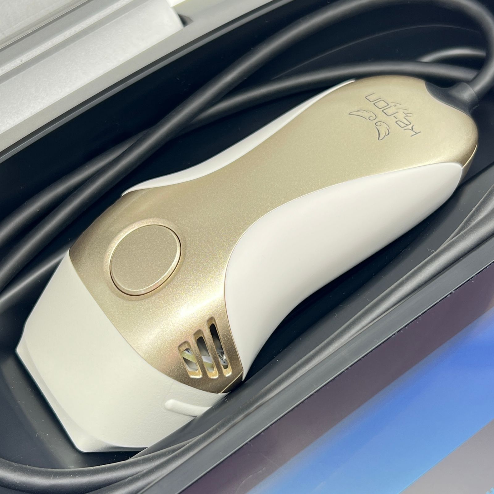 美品】ケノン Ver.8.6 スーパープレミアム2カートリッジ付き 脱毛器