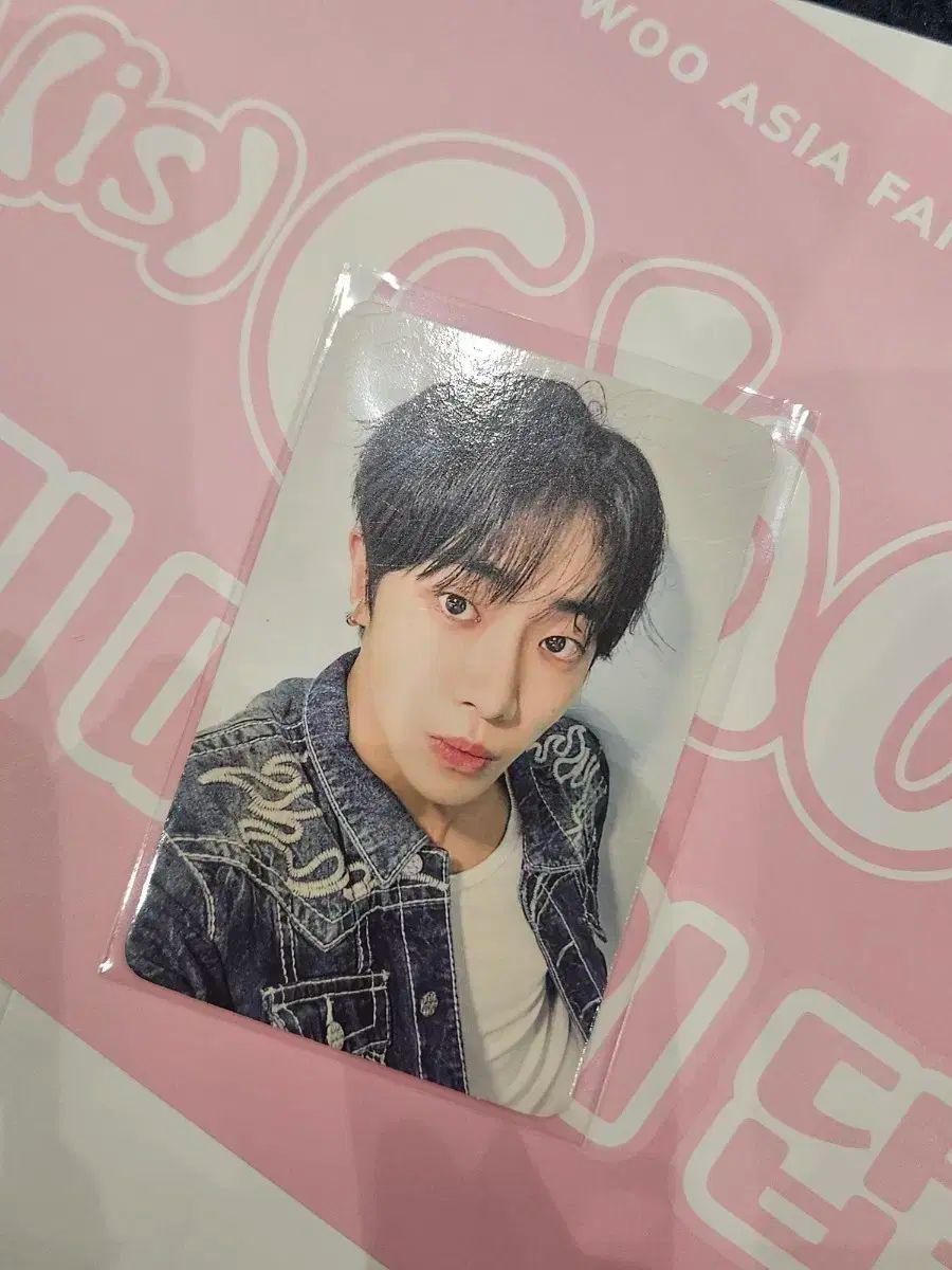 チュ ヨンウ 大阪 ファンミーティング 入場 トレカ