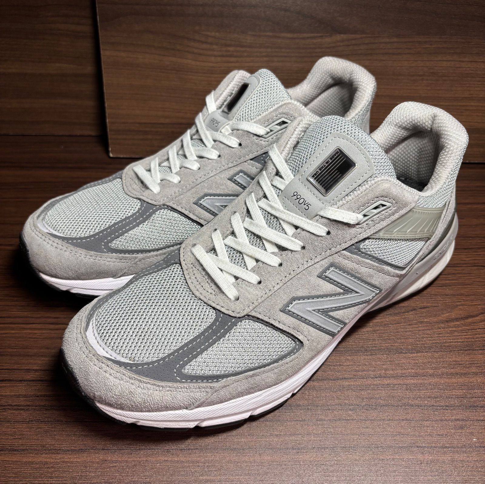 ニューバランス 990V5 グレー 中古品 size29.0㎝ - メルカリ
