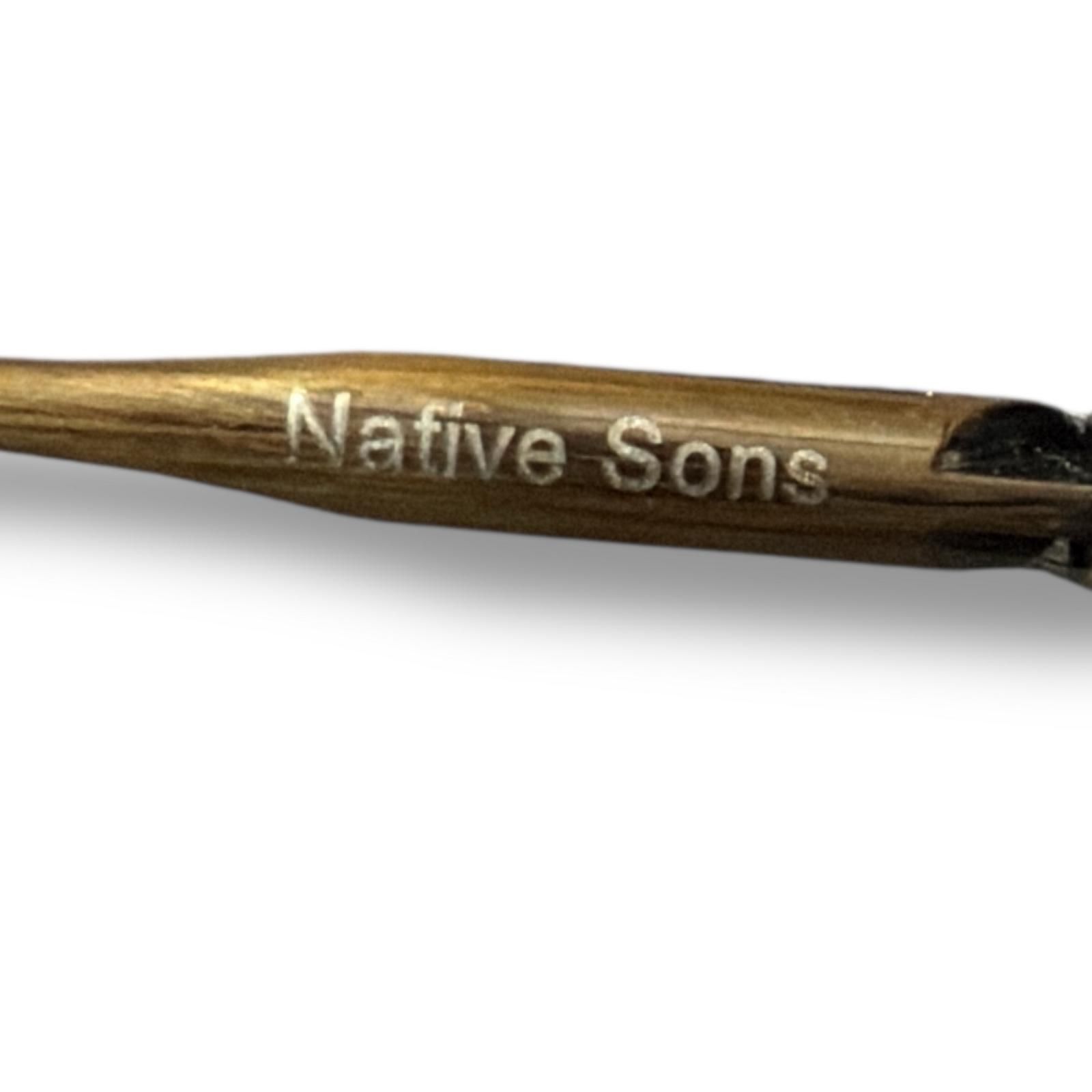 参考上代50600円 NATIVE SONS GIGER ギーガー メガネ 眼鏡 アイウェア  