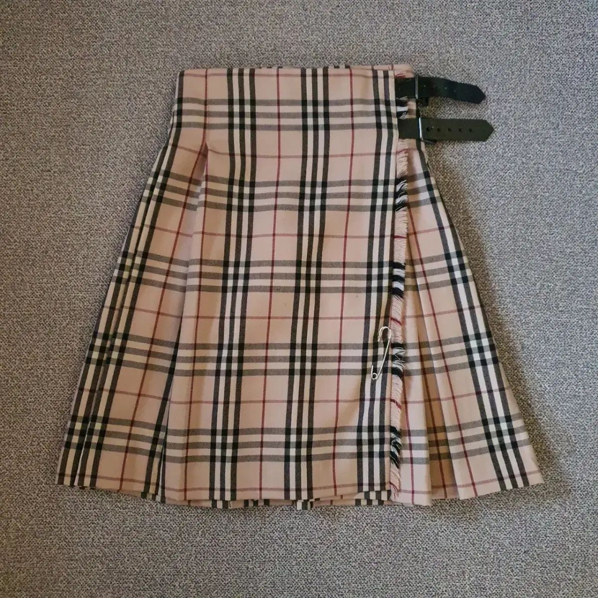 BURBERRY バーバリー レディース ノヴァチェック Rab ラブ ラップ スカート