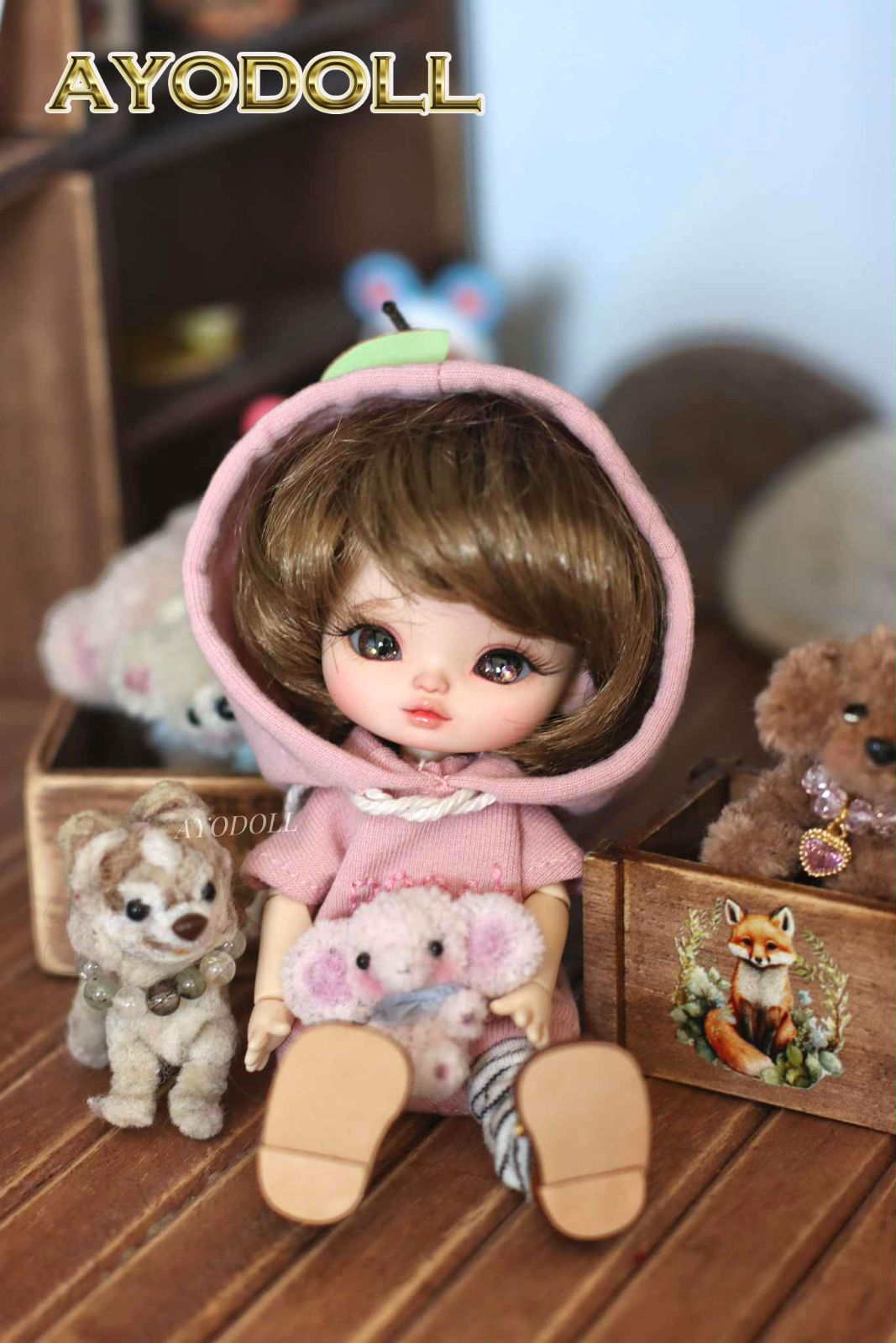 AYODOLL公式 NEWリトルミャオミャオ Ⅶ 1 12サイズ 美白透明肌 フルセット