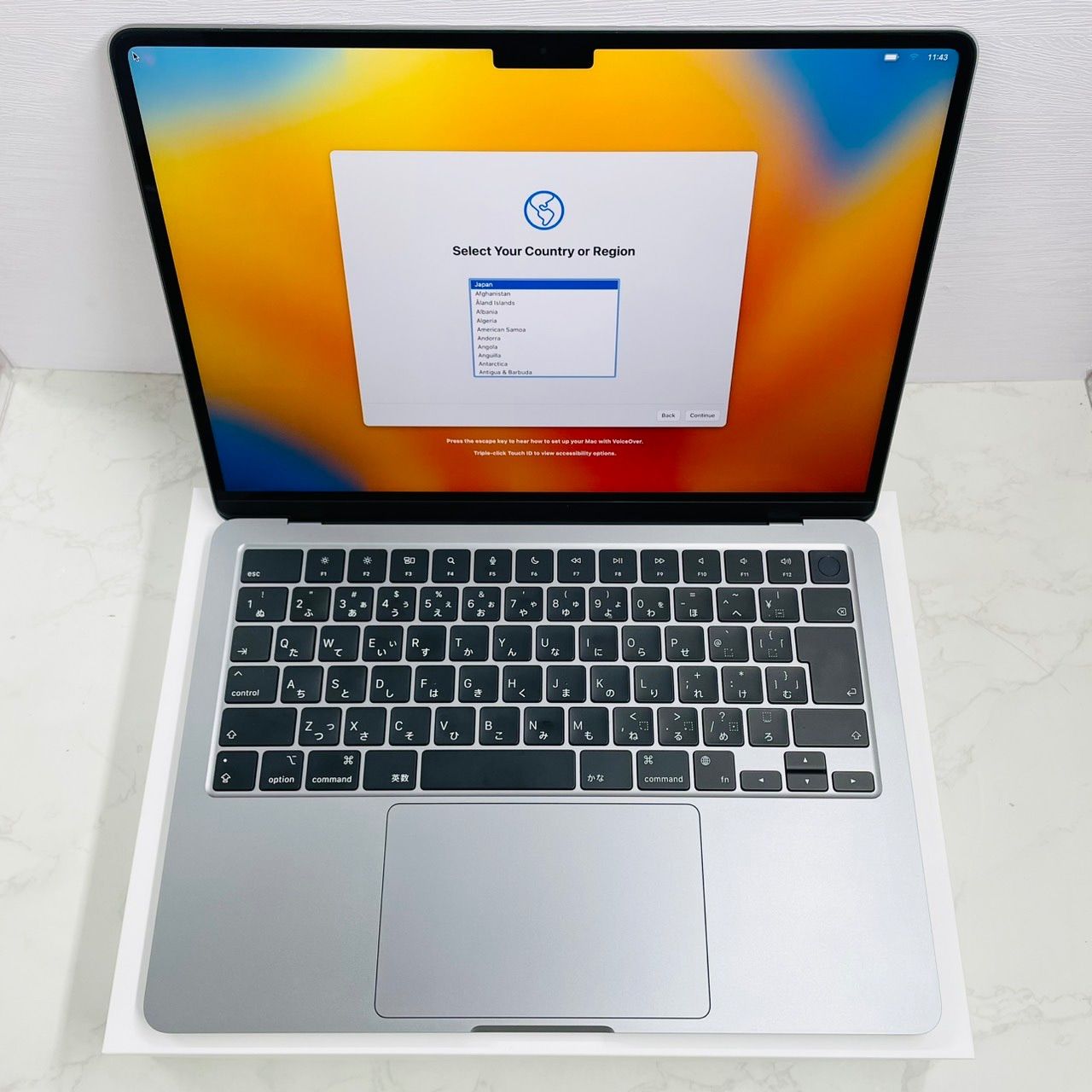 Apple MacBook Air 2025 M2 8GB 256 13インチ 日不明 30回 管理番号 6249