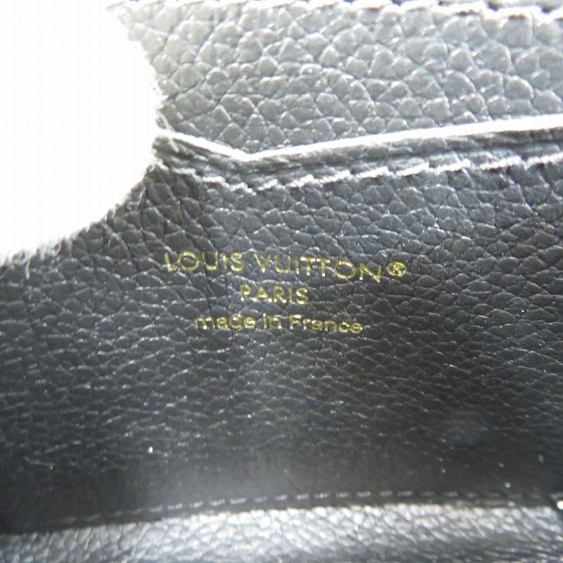  LOUIS VUITTON ルイ ヴィトン コインケース モノグラム アンプラント ジッピー･コイン パース M 60574 ブラック 125 その他 小物