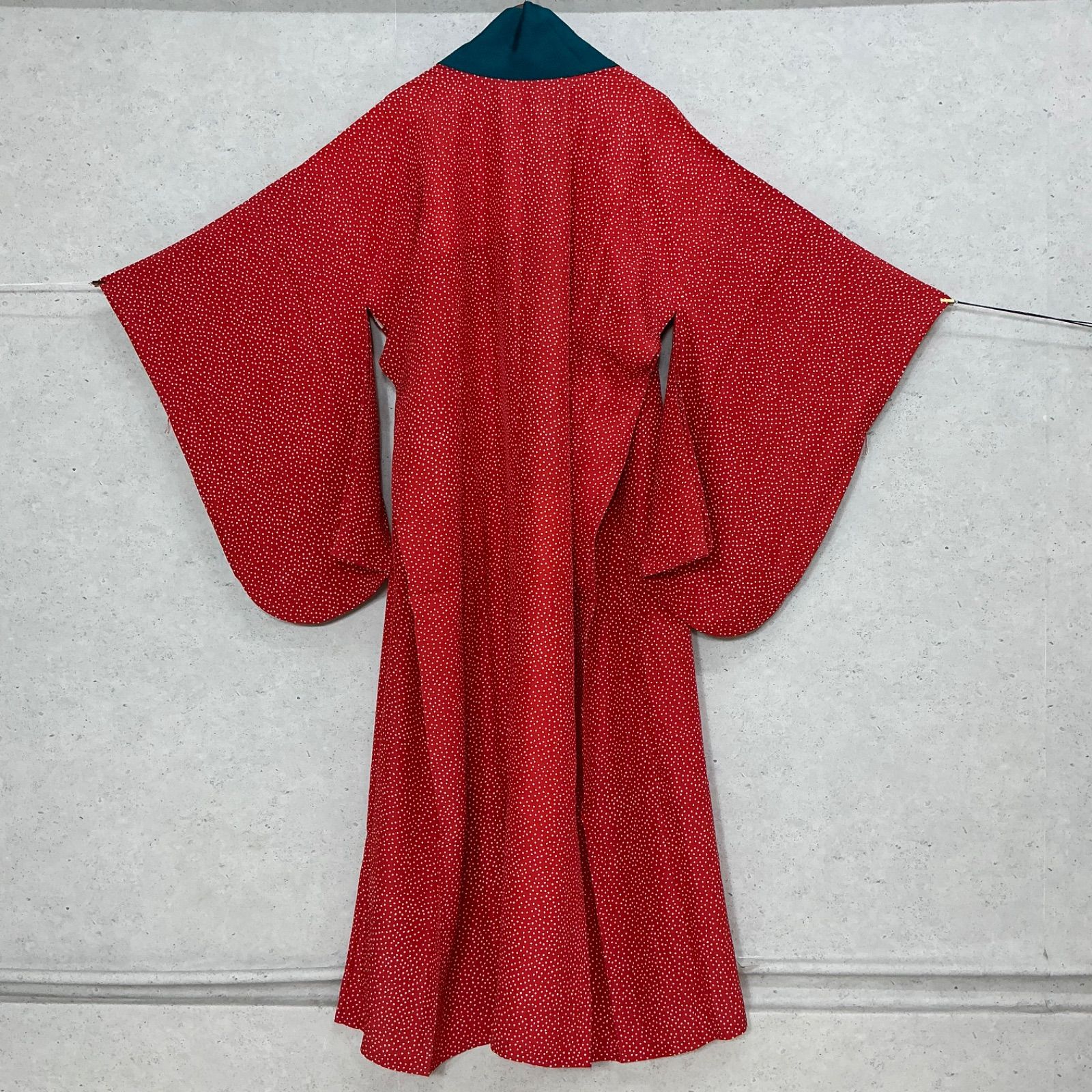 kimono+one◇長襦袢◇単衣◇袖無双◇裄68肩丈136.5◇居敷当て付き
