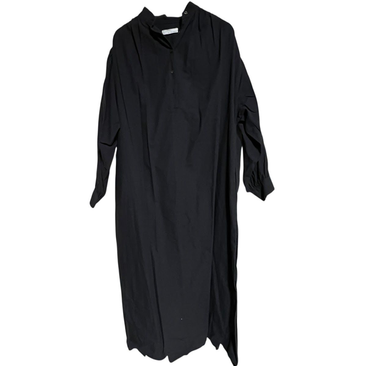 新品　Ron Herman　加工　ロンT サーマル　L 黒　ブラック C404 TEN × Ron Herman テン バイ ロンハーマン ワンピース ブラック