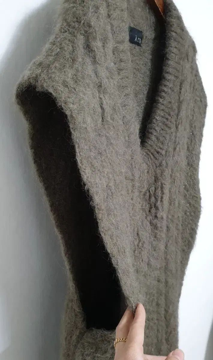  アディセテフ オムジ UMJI モヘア ロング丈 ベスト ベスト ジレ ベスト ジレ ビスチェ