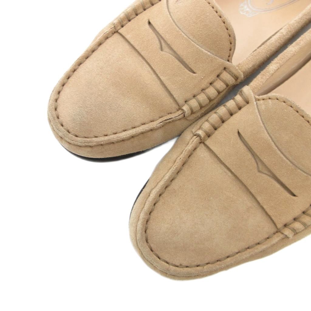 トッズ TOD'S ドライビングシューズ コインローファー スエード トッズ TOD'S コインローファー ドライビングシューズ スエード 36