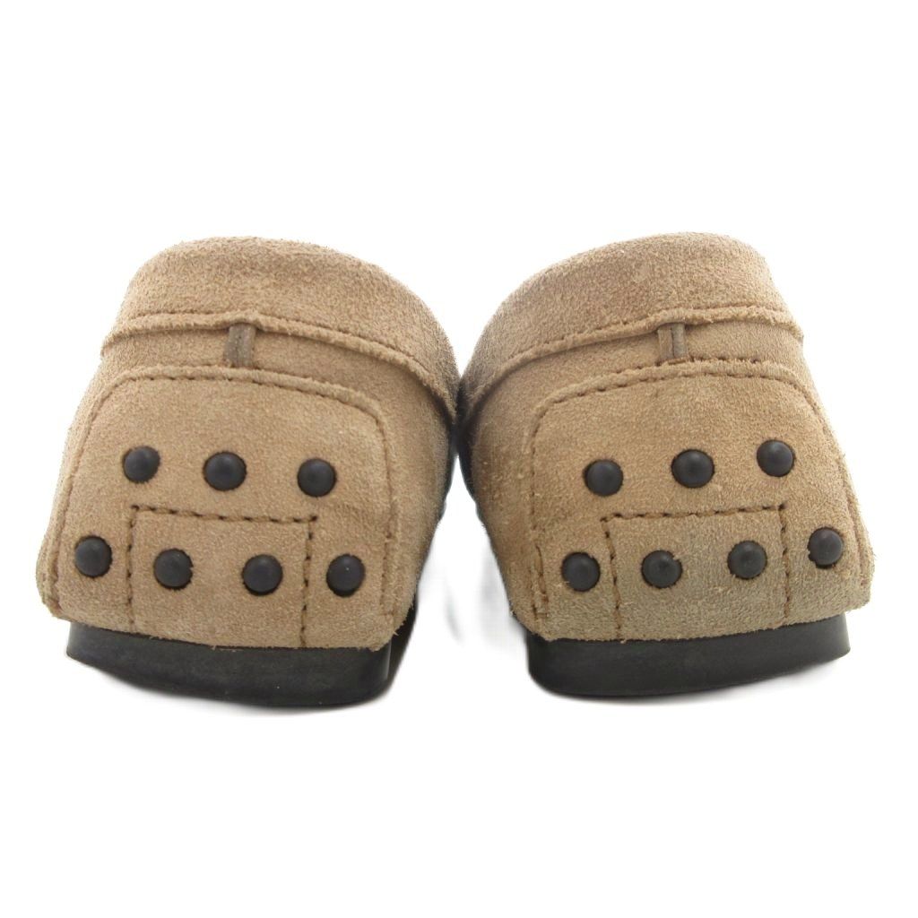 トッズ TOD'S コインローファー ドライビングシューズ スエード 36