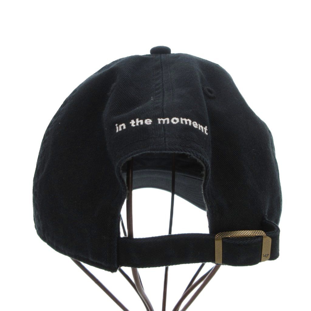 47 フォーティーセブン ニューナウ NEWNOW キャップ 帽子 ロゴ刺繍 黒
