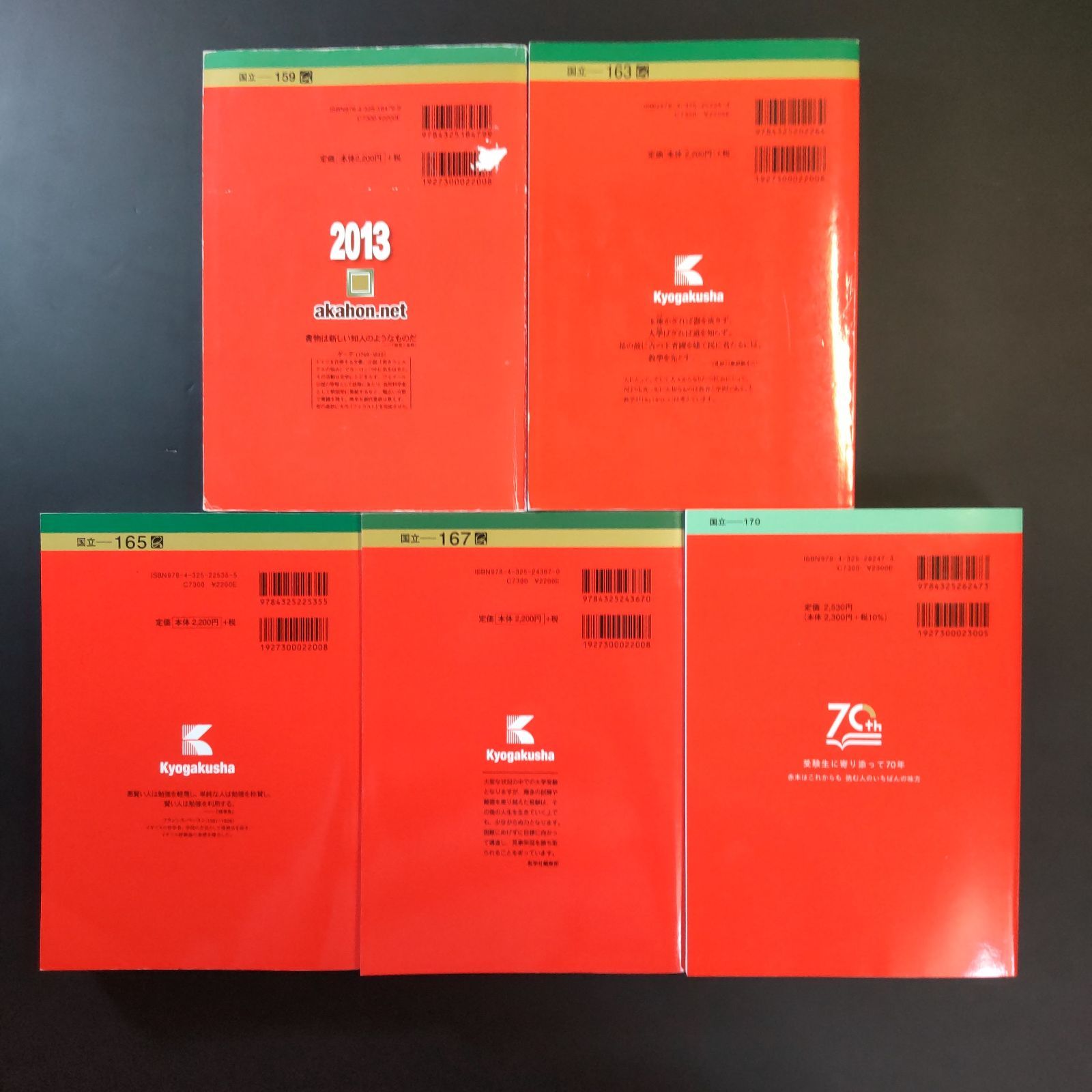 220】【5冊】琉球大学 書込みなし 2013 2016 2019 2022 2025 教学社