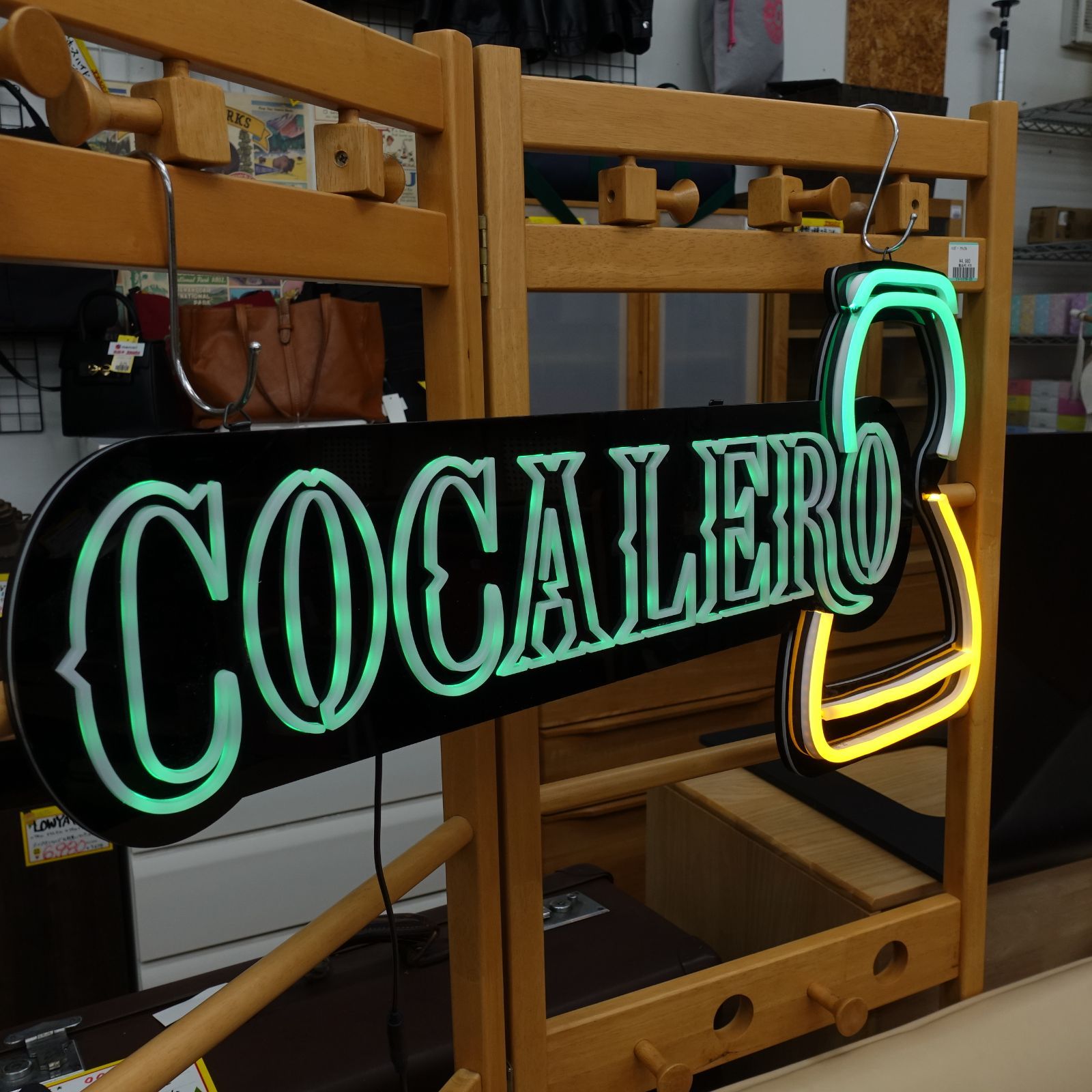 Cocalero ネオンサイン 未使用 COCALERO ネオンサイン LED 店舗ディスプレイにも