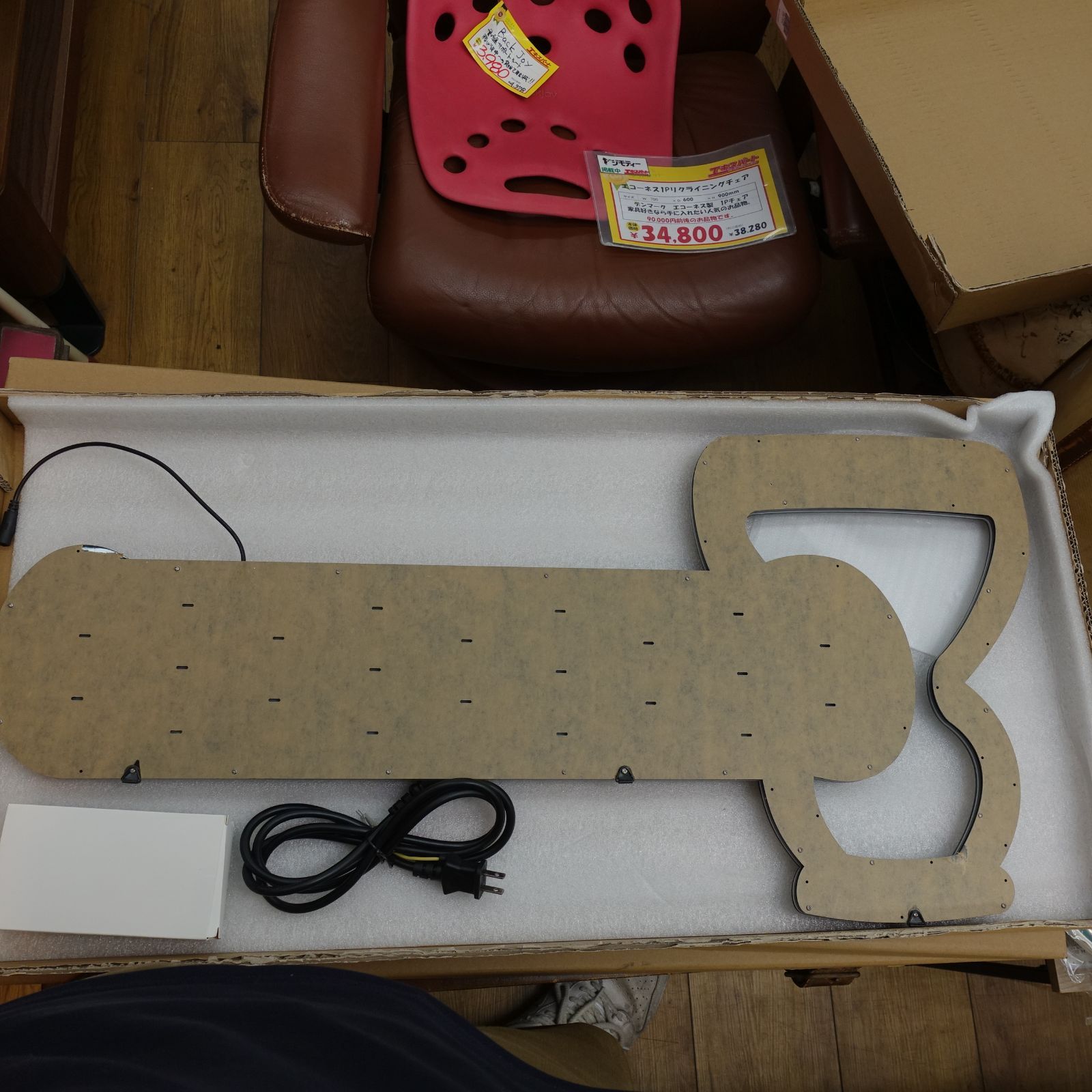 未使用 COCALERO ネオンサイン LED 店舗ディスプレイにも