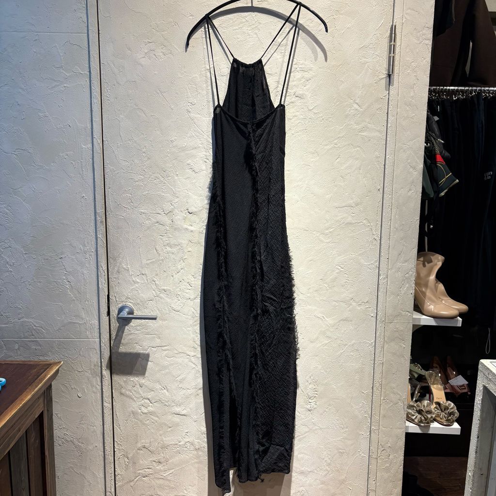 PERVERZE パーバーズ Narrow Long Dress ロングドレス 0121010306 ブラック size F 代官山A11