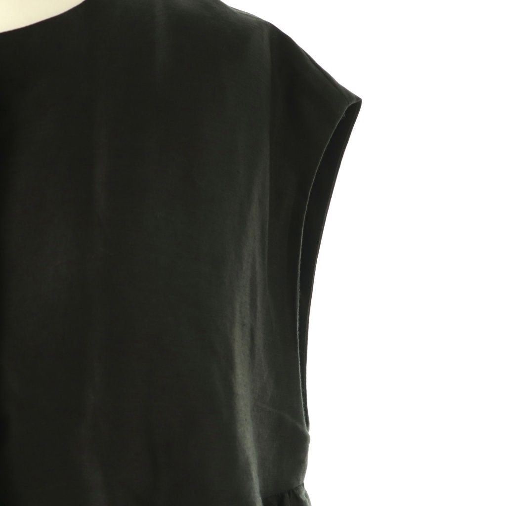  ビアズリー BEARDSLEY ガリャルダガランテ LIVETART ペプラムギャザージレ ベスト F ブラック HK OS ベスト ジレ ビスチェ トップス