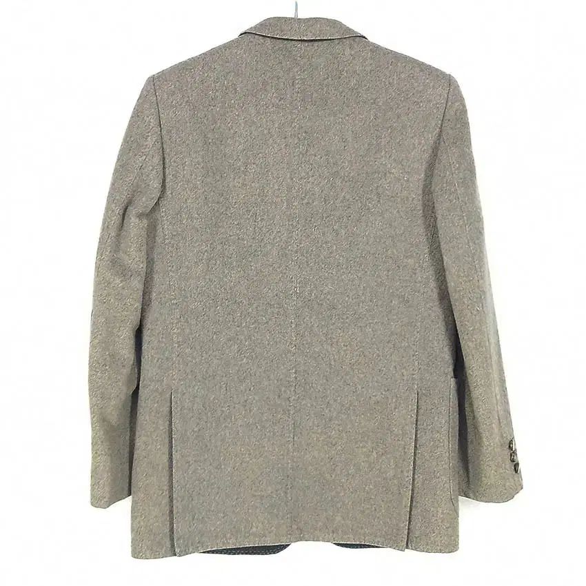 ランバン メンズ 秋冬 ブレザー ウールジャケット ライトブラウン HU41420