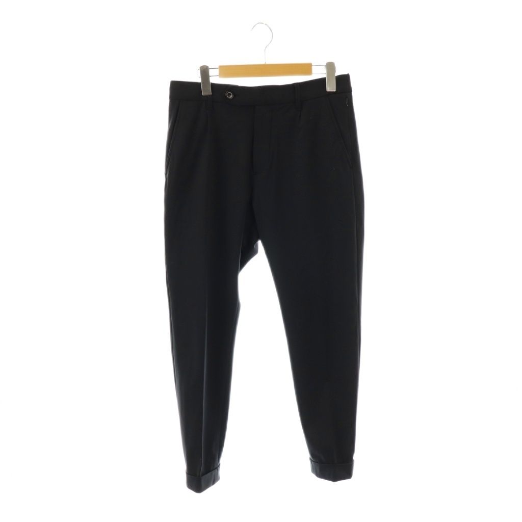 ウノピュウノウグァーレトレ 1PIU1UGUALE3 TRAVEL PANTS KAJI NYLON パンツ スリムパンツ ストレッチ 4 ブラック DF OS AD