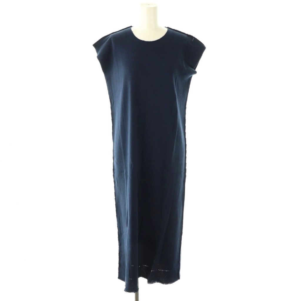エイポックエイブルイッセイミヤケ A-POC ABLE ISSEY MIYAKE ワンピース ロング ノースリーブ 1 ネイビー AT31KH421 HK OS SH