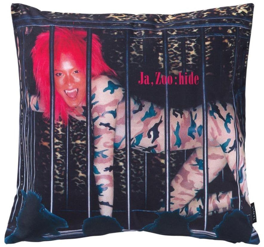 hide ヒデ X JAPAN グッズ CUSHION クッション VINYL by Amplifier Ja Zoo
