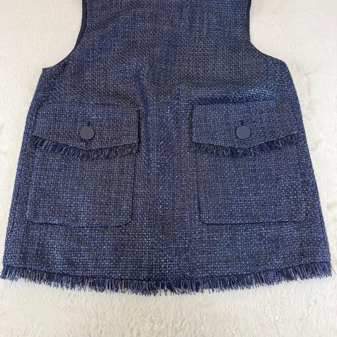 ブラウス ツイード