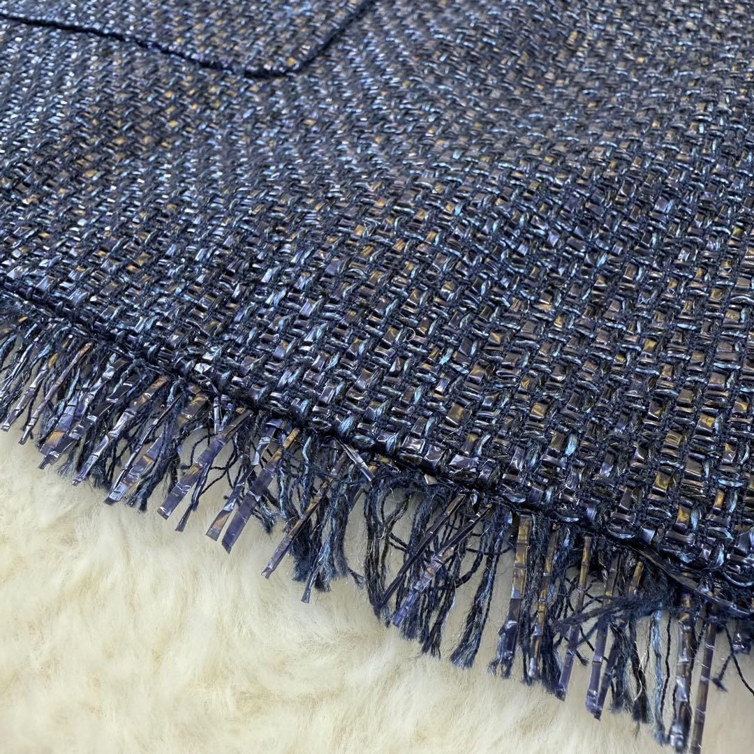 ツイード フリンジ