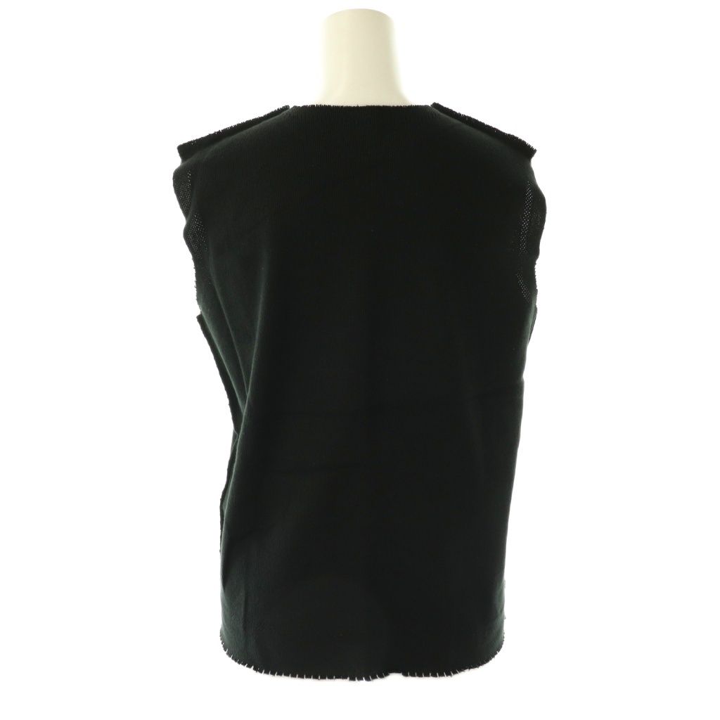 エイポックエイブルイッセイミヤケ A-POC ABLE ISSEY MIYAKE ノースリーブニット カットソー 1 ブラック AT13KK422 HK OS SH