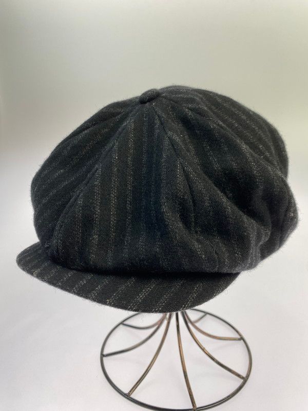 品 THE H.W.DOG-CO. エイチダブリュードッグアンドコー ストライプ ウールキャスケット 帽子 185-251116-AS-10-min