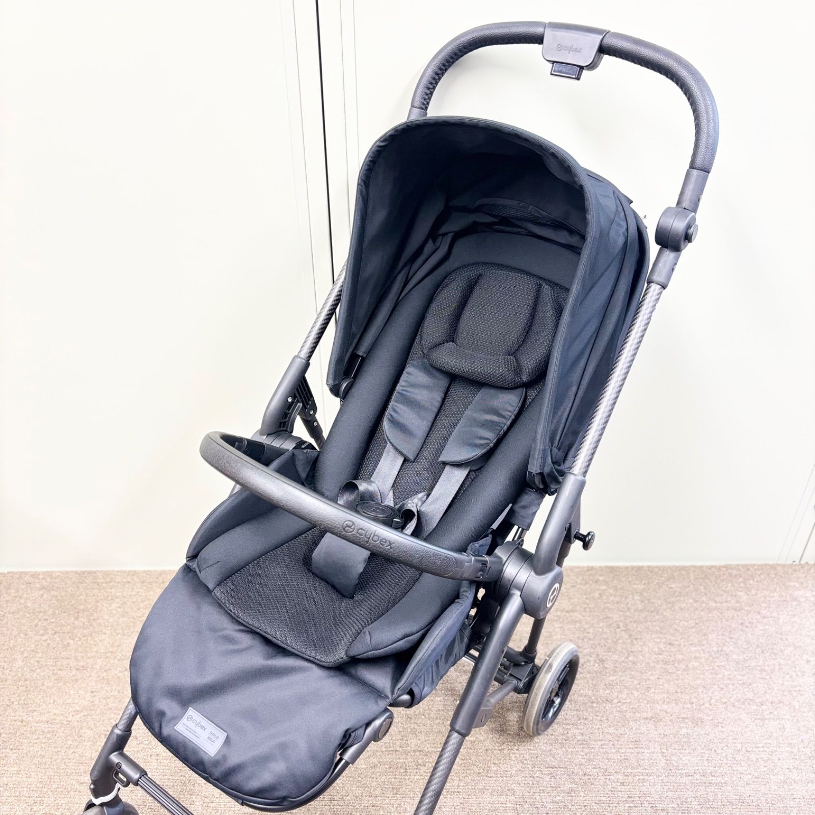 訳アリ特価】cybex GOLD MELIO CARBON ブラック メリオカーボン 両対面 