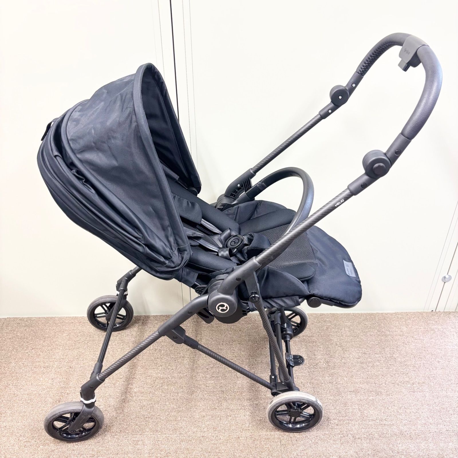 訳アリ特価】cybex GOLD MELIO CARBON ブラック メリオカーボン 両対面 
