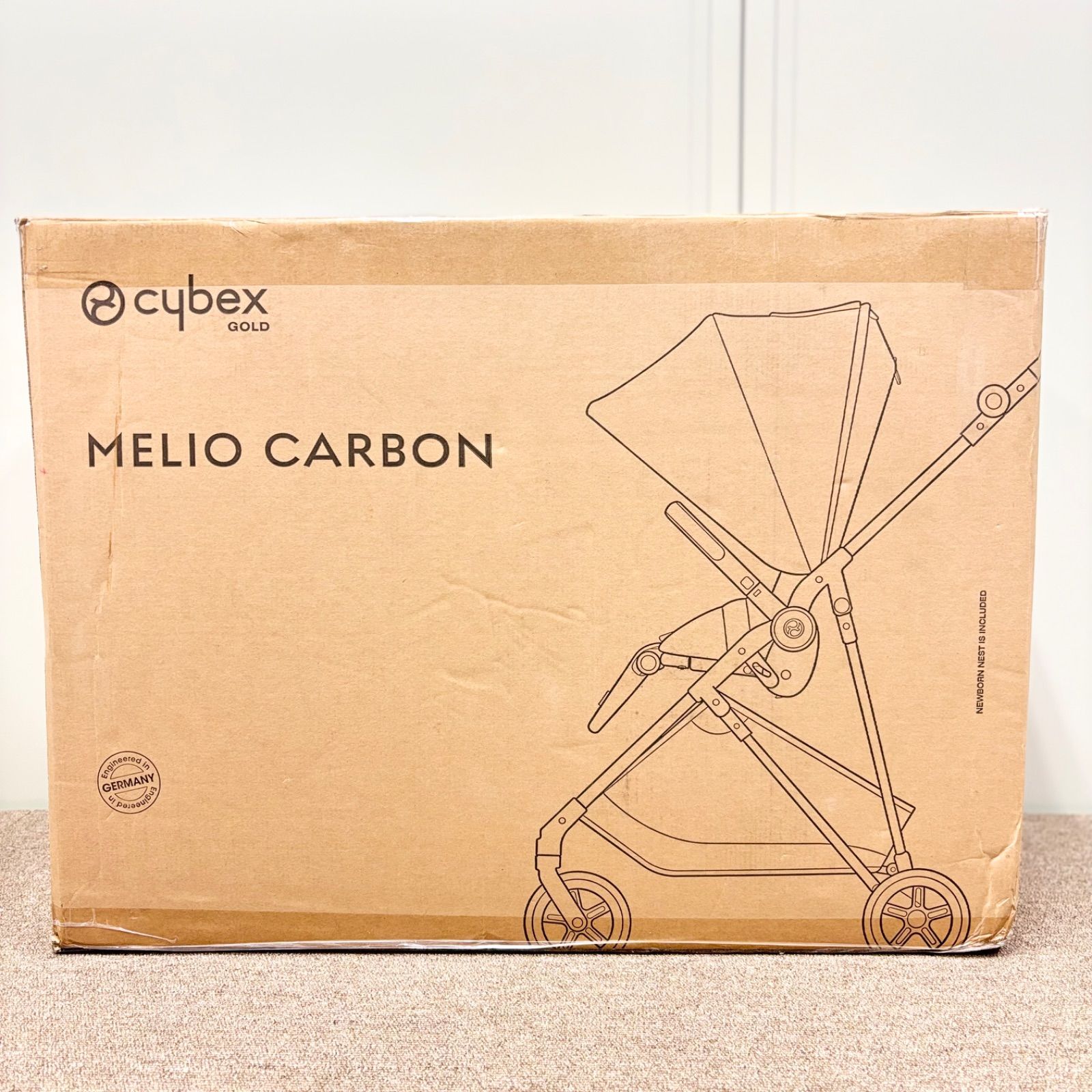 訳アリ特価】cybex GOLD MELIO CARBON ブラック メリオカーボン 両対面 