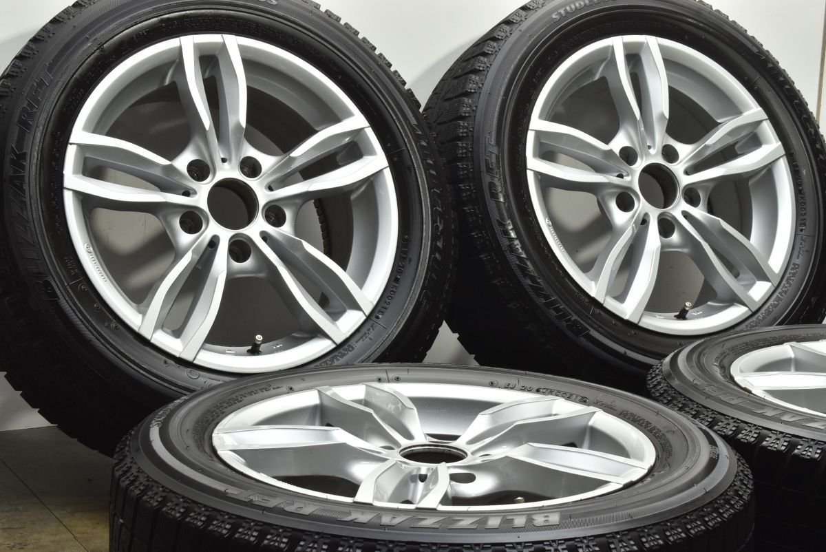 交換用に MAK ルフト 16 in 7 J 34 PCD 120 ブリヂストン ブリザック RFT 205 60 R BMW 3シリーズ 1シリーズ ホイールのみ販売