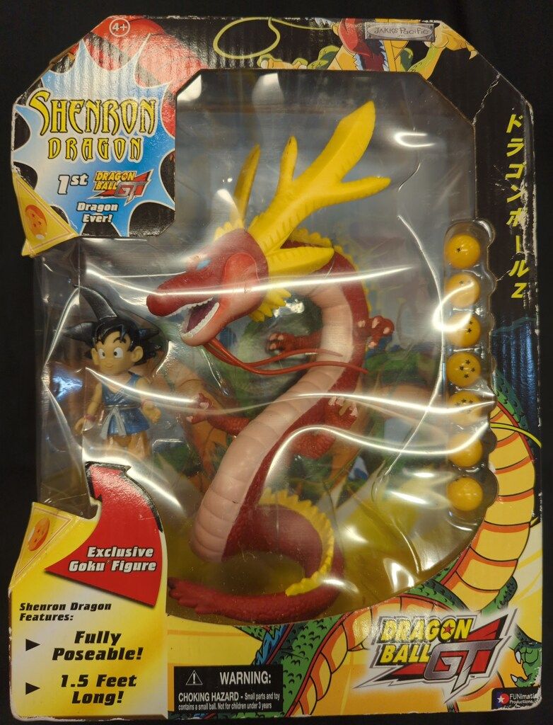 JAKKS PACIFIC DRAGON BALL GT SHENRON 赤