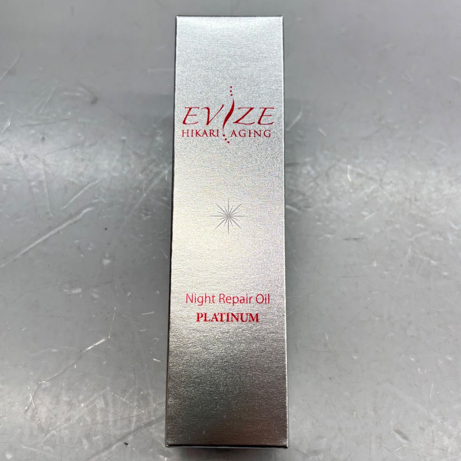 2 EVIZE エビーゼ ヒカリ エイジング ナイトリペア オイル プラチナム 夜用 美容オイル 美容液