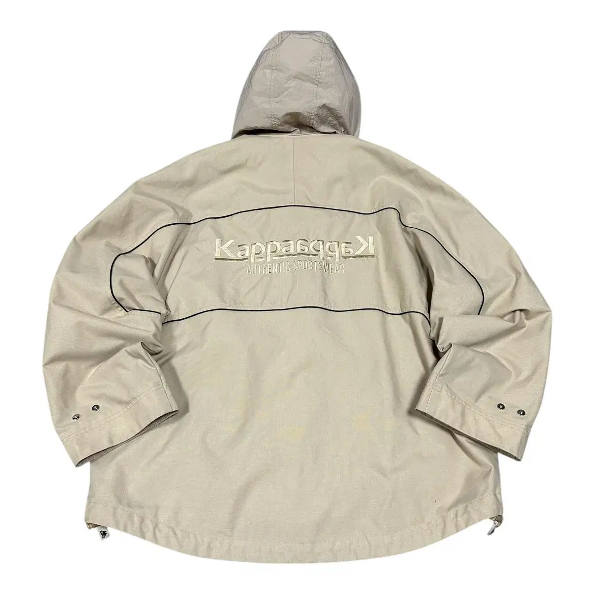 即配 Kappa ダブル ビックロゴ ウォーク ジャケット