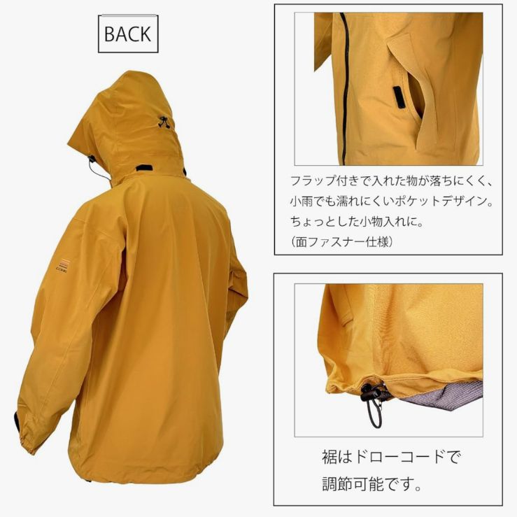 S81 マズメ レインスーツ コアレインスーツユニセックス大人 黑 L OLIVEOS_COM_TR