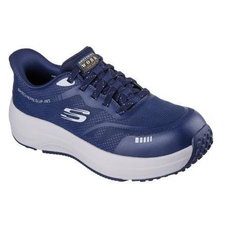 スケッチャーズ スリップインズ ワーク トランスポーター ライト ベン メンズ 安全靴 200262 NVGY 北海道 沖縄 離島への発送は不可