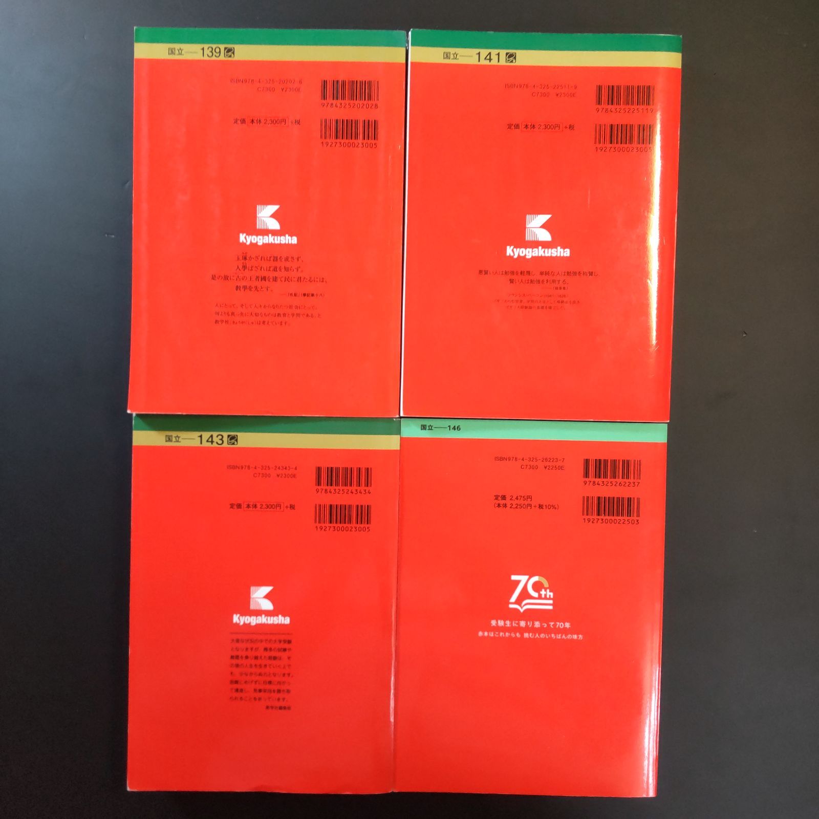 221 ４冊 愛媛大学 書込みなし 2016 2019 2025 教学社 赤本