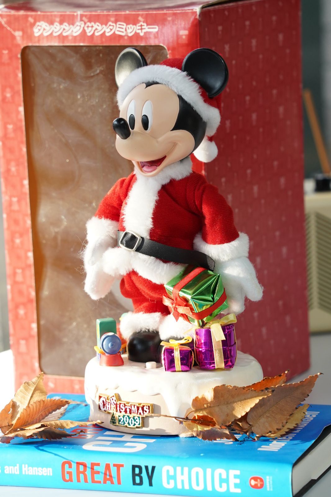 ダンシング サンタミッキー 2003 クリスマス限定 フィギュア Tokyo