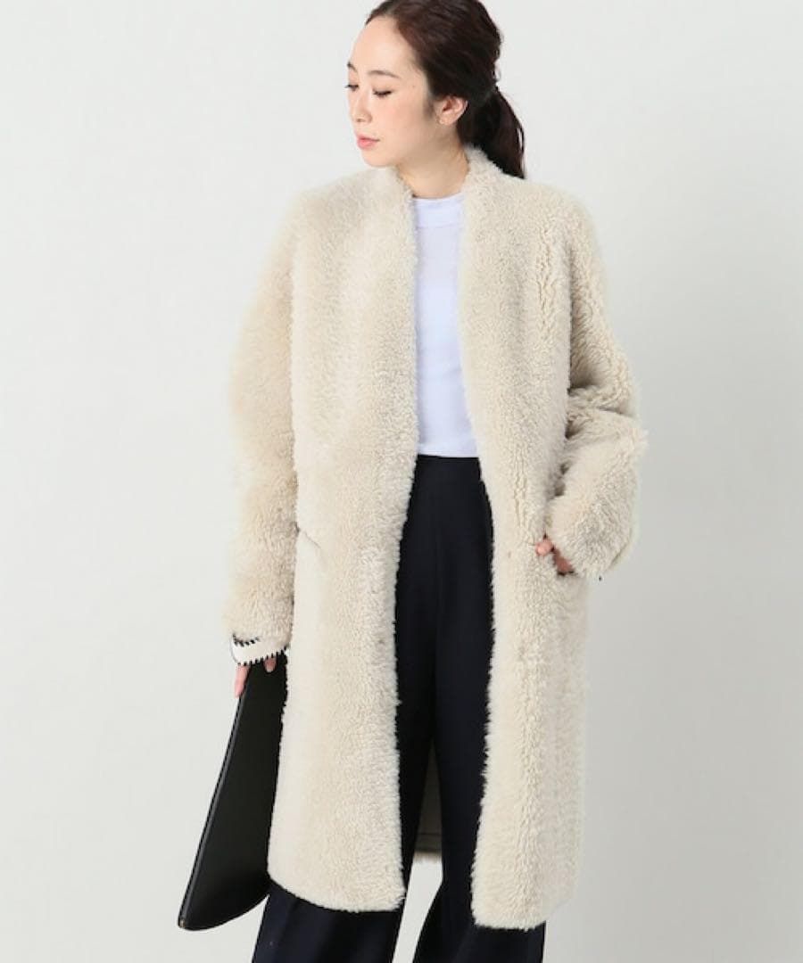 32PARADIS トラントドゥ パラディ テディベアムートン コート ノー