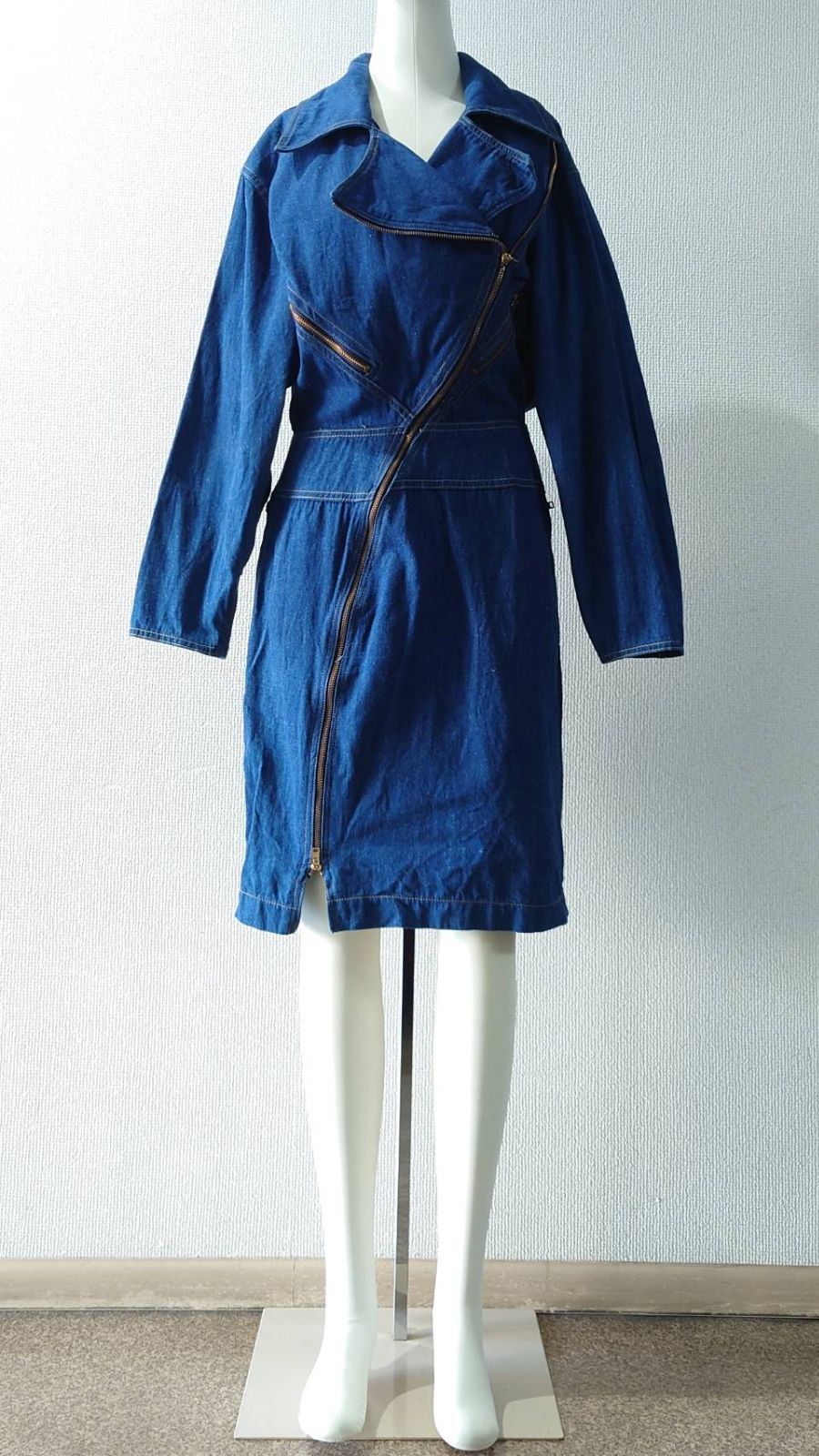 80-90’s Temperature Denim Riders Dress サイズ11