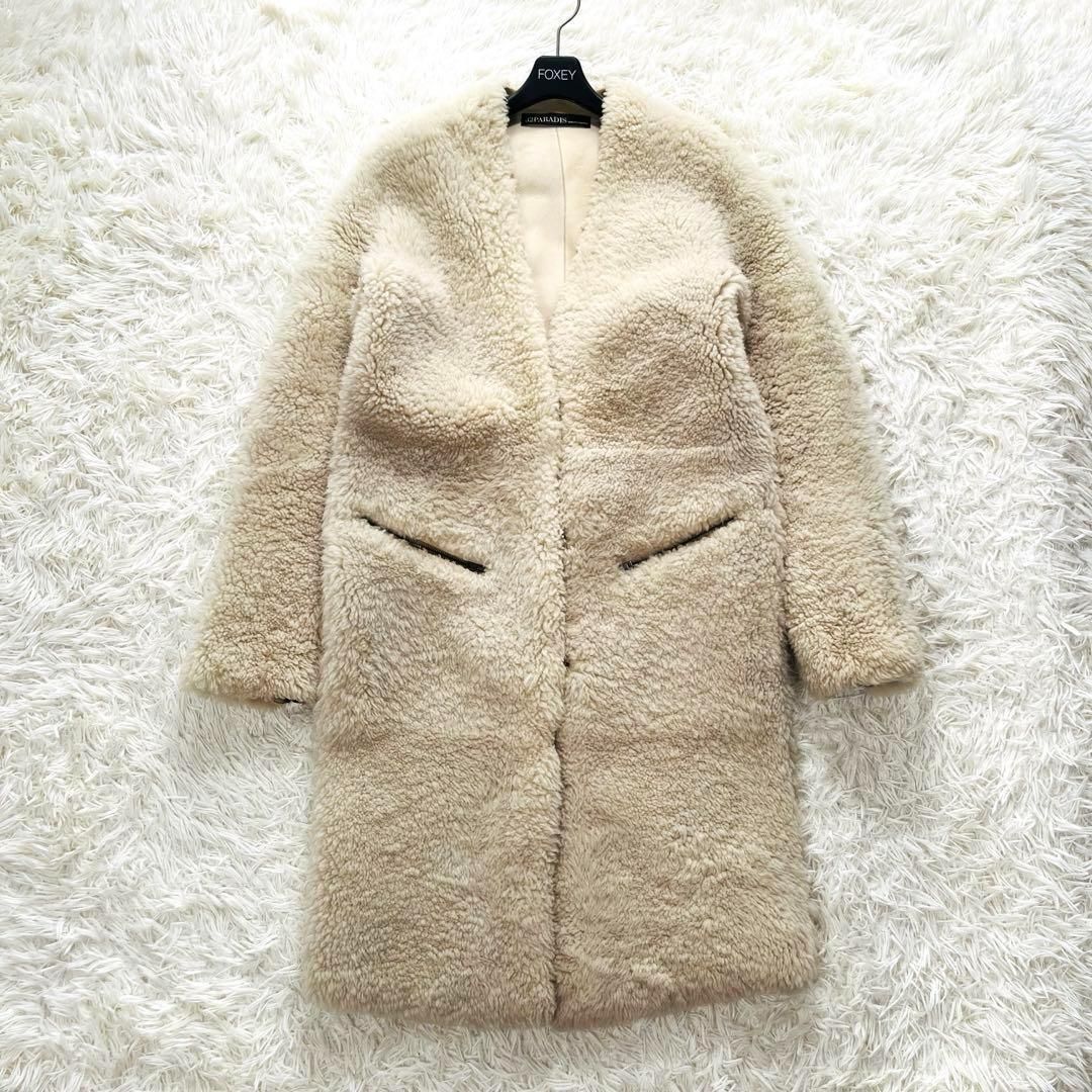 32PARADIS トラントドゥ パラディ テディベアムートン コート ノー