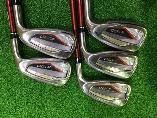 ダンロップ XXIO 2025 5 S レッド アイアンセット IR MP 1300 フレックスSR メンズ 男性用 右利き 右用 Cランク ゴルフクラブ