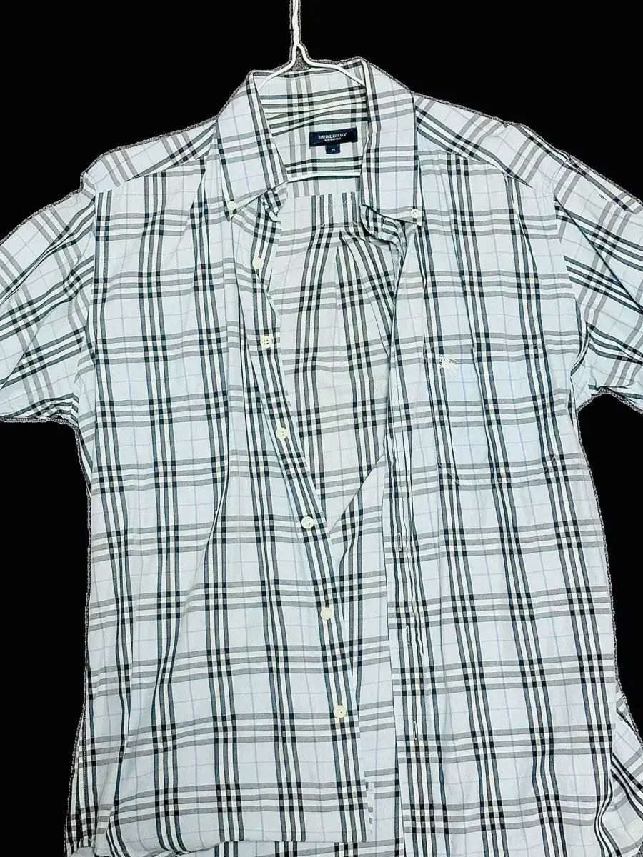 Baby Bear ヴィンテージ バーバリー スカイブルー 半袖 シャツ