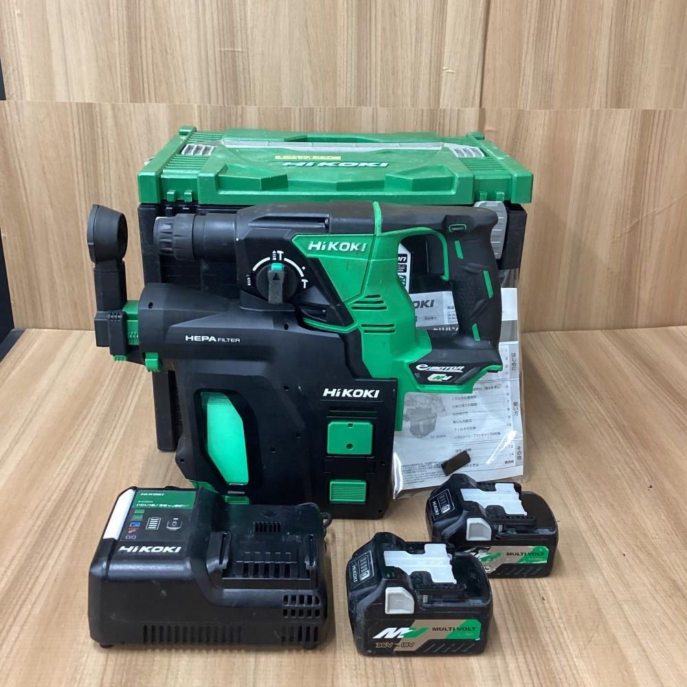 HiKOKI ハイコーキ DH36DPB 2XP 充電式ロータリハンマドリル マルチボルト 201