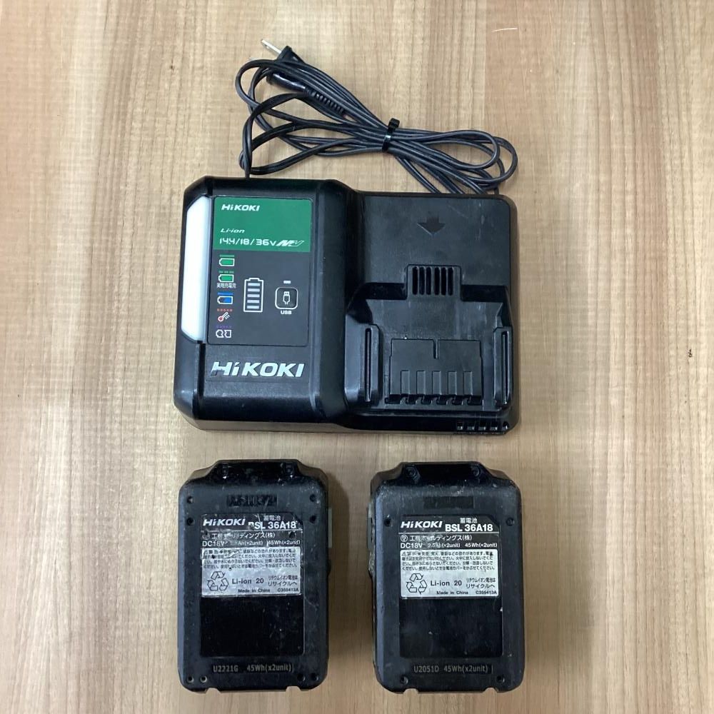 人気ブランドも見つかる! HiKOKI ハイコーキ DH36DPB 2XP 充電式ロータリハンマドリル マルチボルト 201