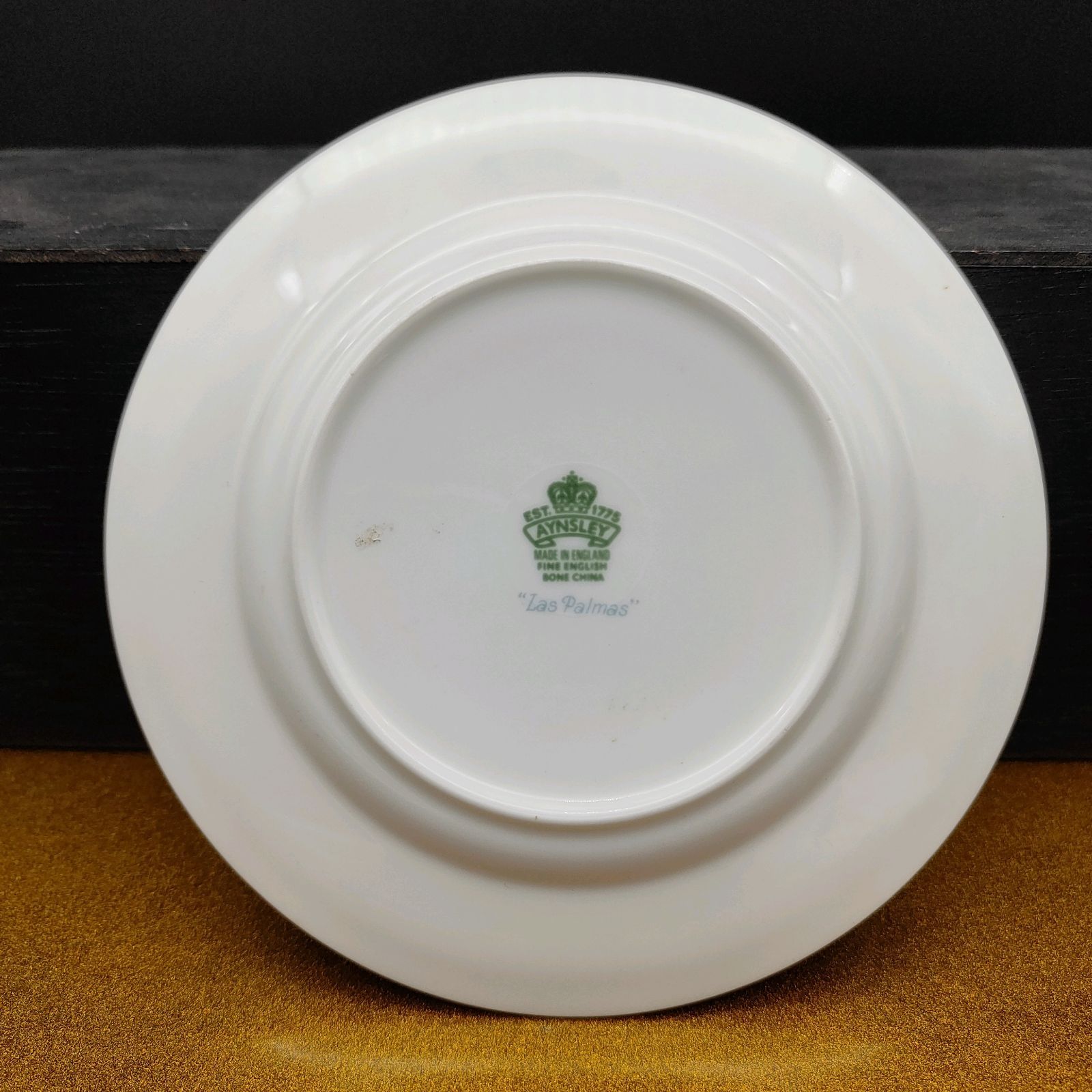 AYNSLEY 小皿 クリーマー シュガーボウル 7点セット 1950年代 イギリス製 王室御用達 ゴールド盆無し エインズレイ ラス パルマス S308 WWW_OPDRERGINERDOGAN_COM