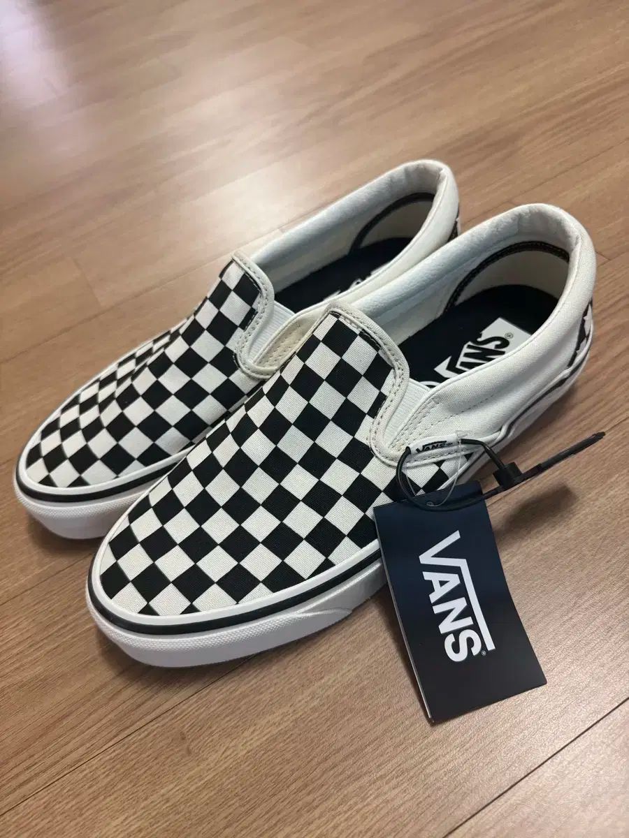 ヴァンズ チェッカーボード スリッポン リイシュー98 26.5cm